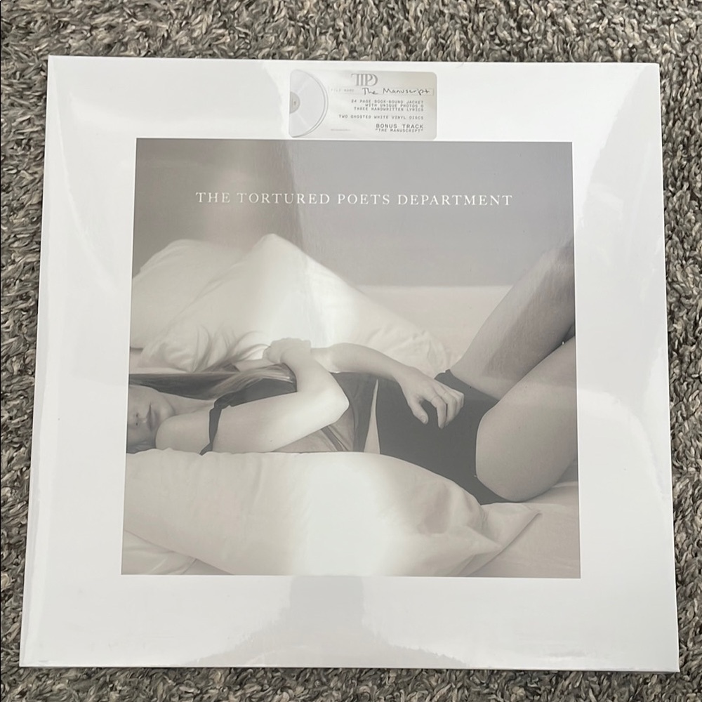 The Tortured Poets Department Vinyl Record The Manuscript
